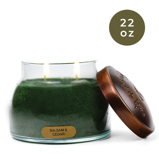 Balsam and Cedar - 22 oz Mama Candle