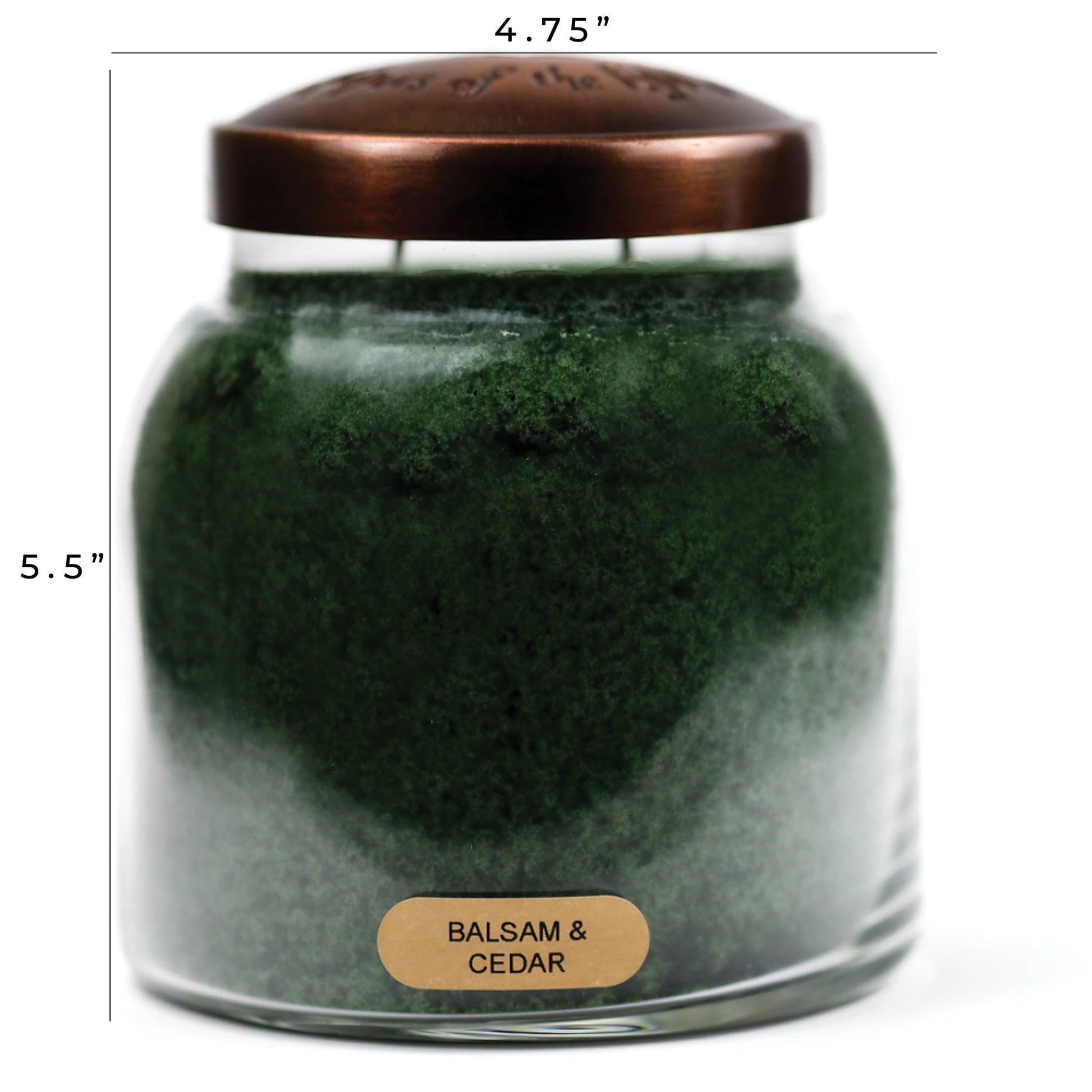 Balsam and Cedar - 34 oz Papa Candle