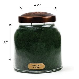 Balsam and Cedar - 34 oz Papa Candle