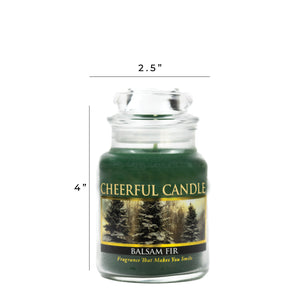 Balsam Fir - 6 oz Cheerful Candle