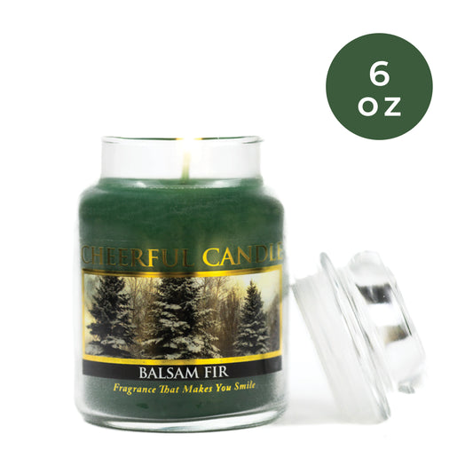 Balsam Fir - 6 oz Cheerful Candle