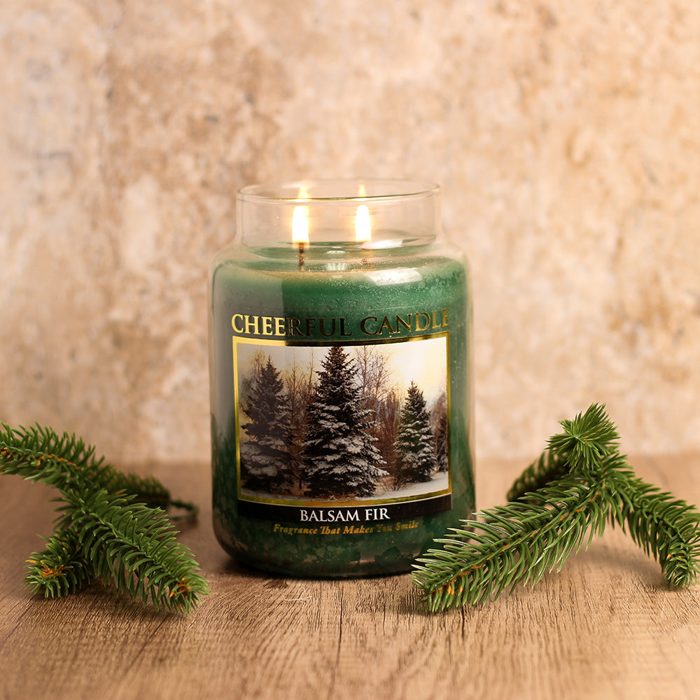 Balsam Fir - 24 oz Cheerful Candle