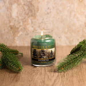 Balsam Fir - 6 oz Cheerful Candle