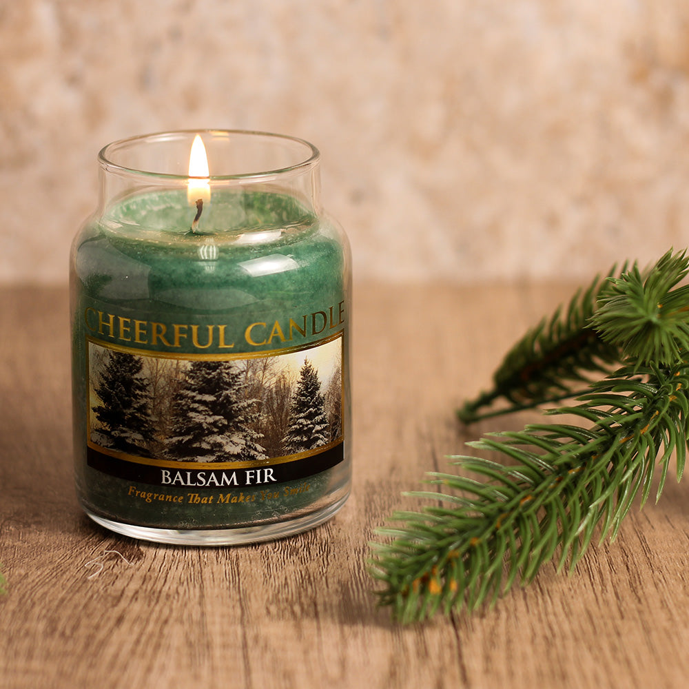 Balsam Fir - 6 oz Cheerful Candle