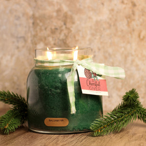 Balsam Fir - 34 oz Papa Candle