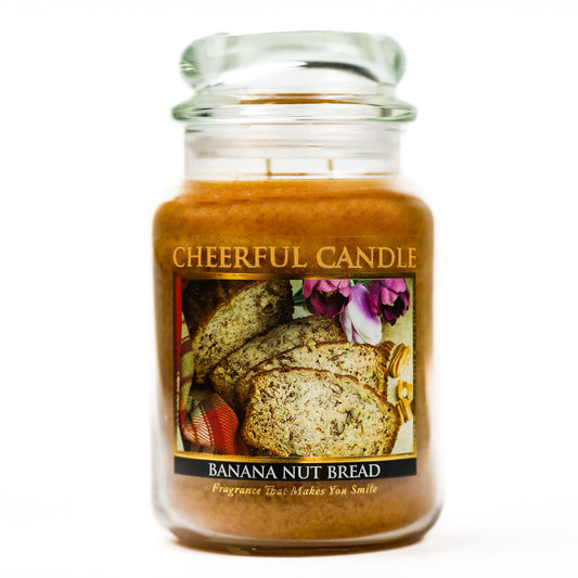 Banana Nut Bread - 24 oz Cheerful Candle