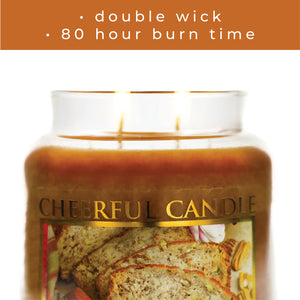 Banana Nut Bread - 16 oz Cheerful Candle