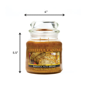 Banana Nut Bread - 16 oz Cheerful Candle