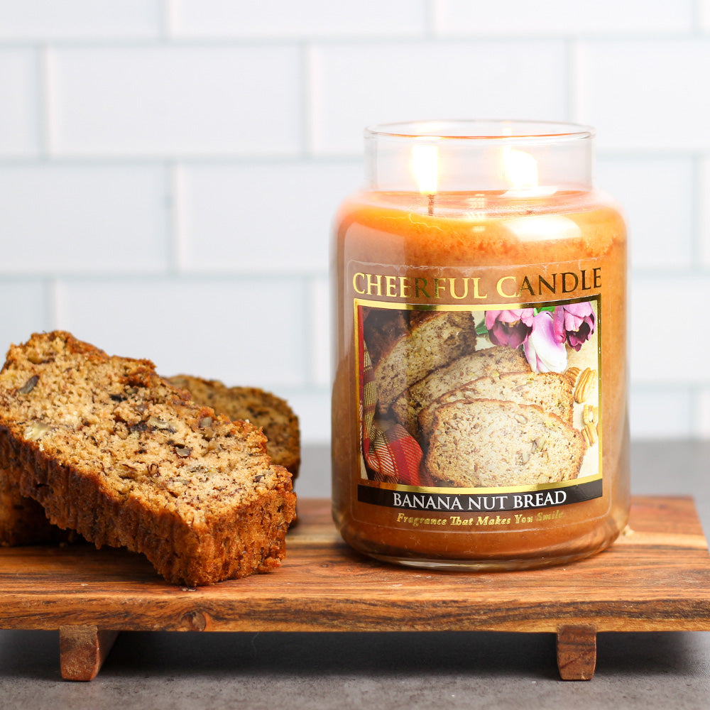 Banana Nut Bread - 24 oz Baby Candle