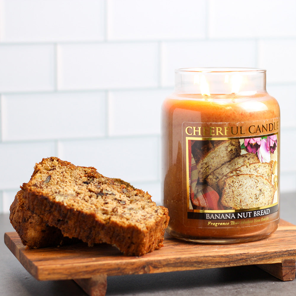 Banana Nut Bread - 24 oz Baby Candle