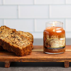 Banana Nut Bread - 6 oz Cheerful Candle