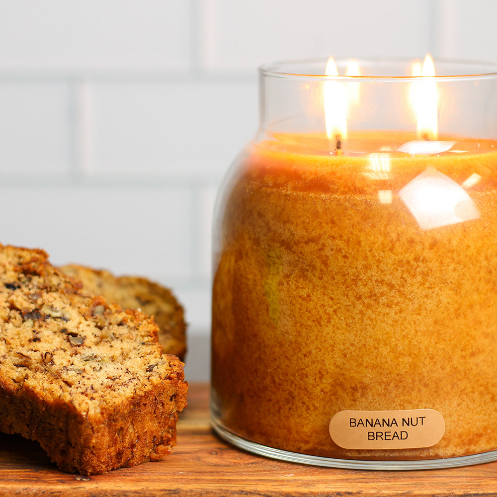 Banana Nut Bread - 34 oz Papa Candle