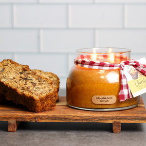 Banana Nut Bread - 22 oz Mama Candle