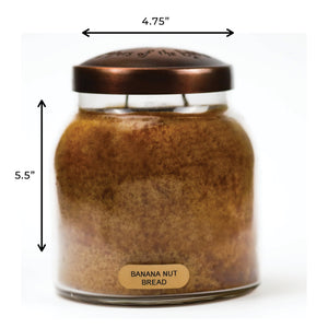 Banana Nut Bread - 34 oz Papa Candle