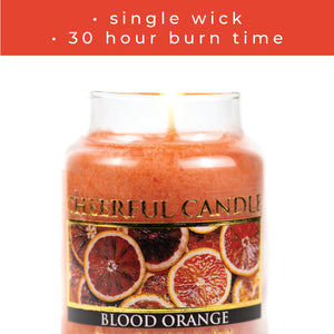 Blood Orange - 6 oz Cheerful Candle