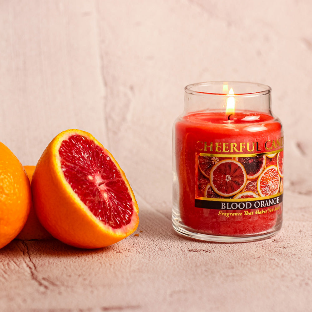 Blood Orange - 6 oz Cheerful Candle