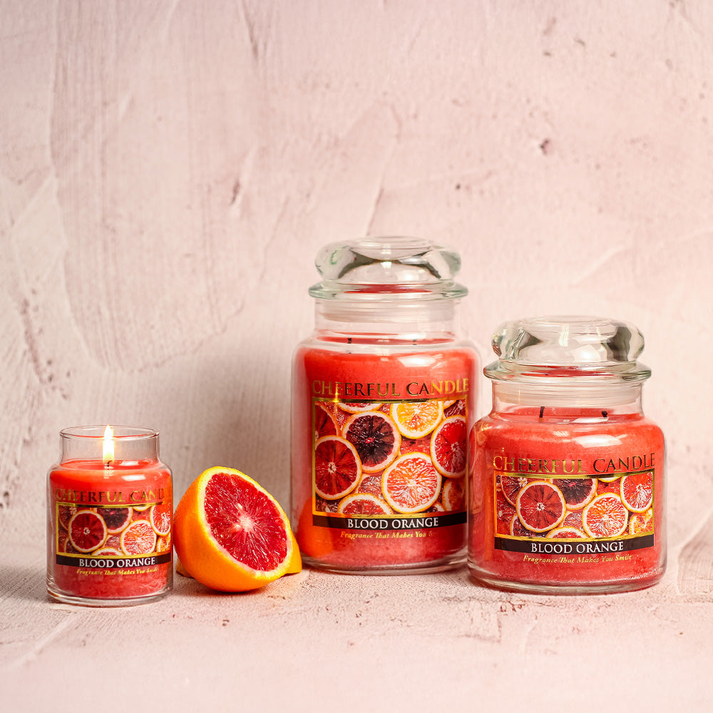 Blood Orange - 6 oz Cheerful Candle