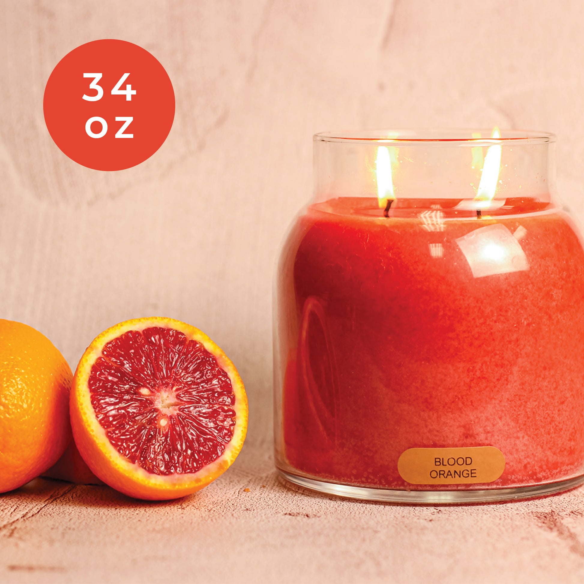 Blood Orange - 34 oz Papa Candle