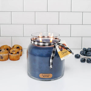 Blueberry Muffins - 34 oz, Double Wick, Papa Jar