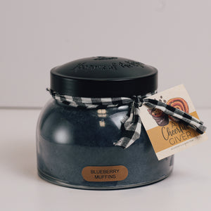 Blueberry Muffins Scented Candle - 22 oz, Double Wick, Mama Jar