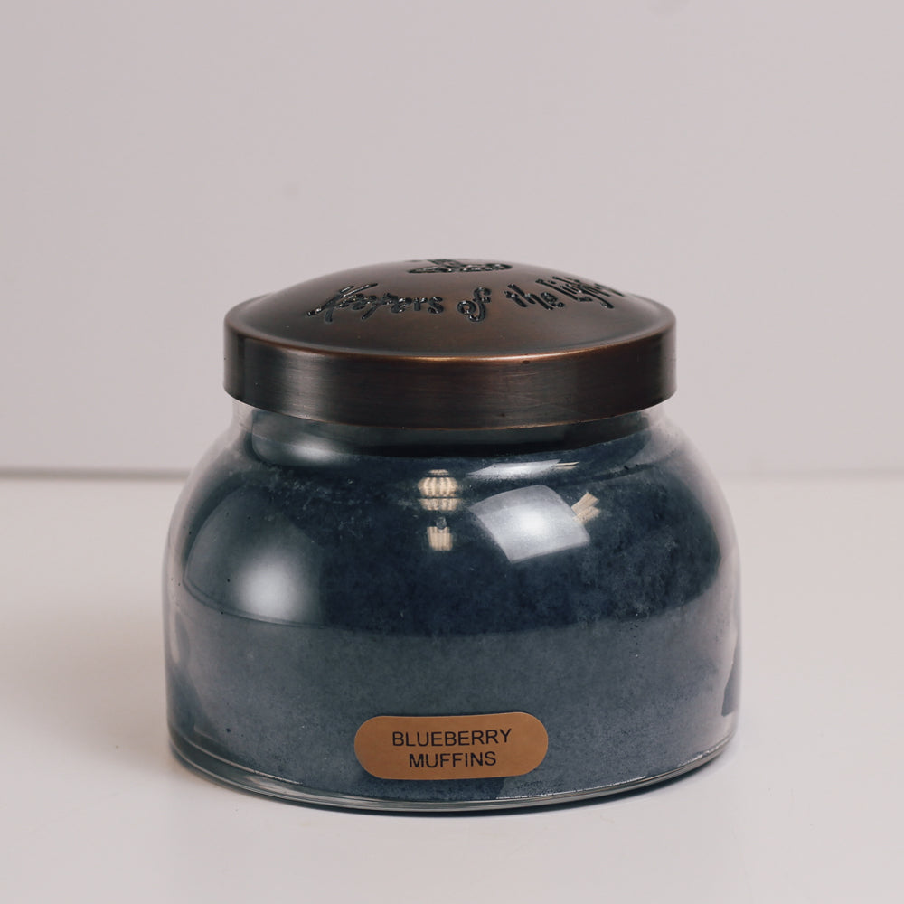 Blueberry Muffins Scented Candle - 22 oz, Double Wick, Mama Jar