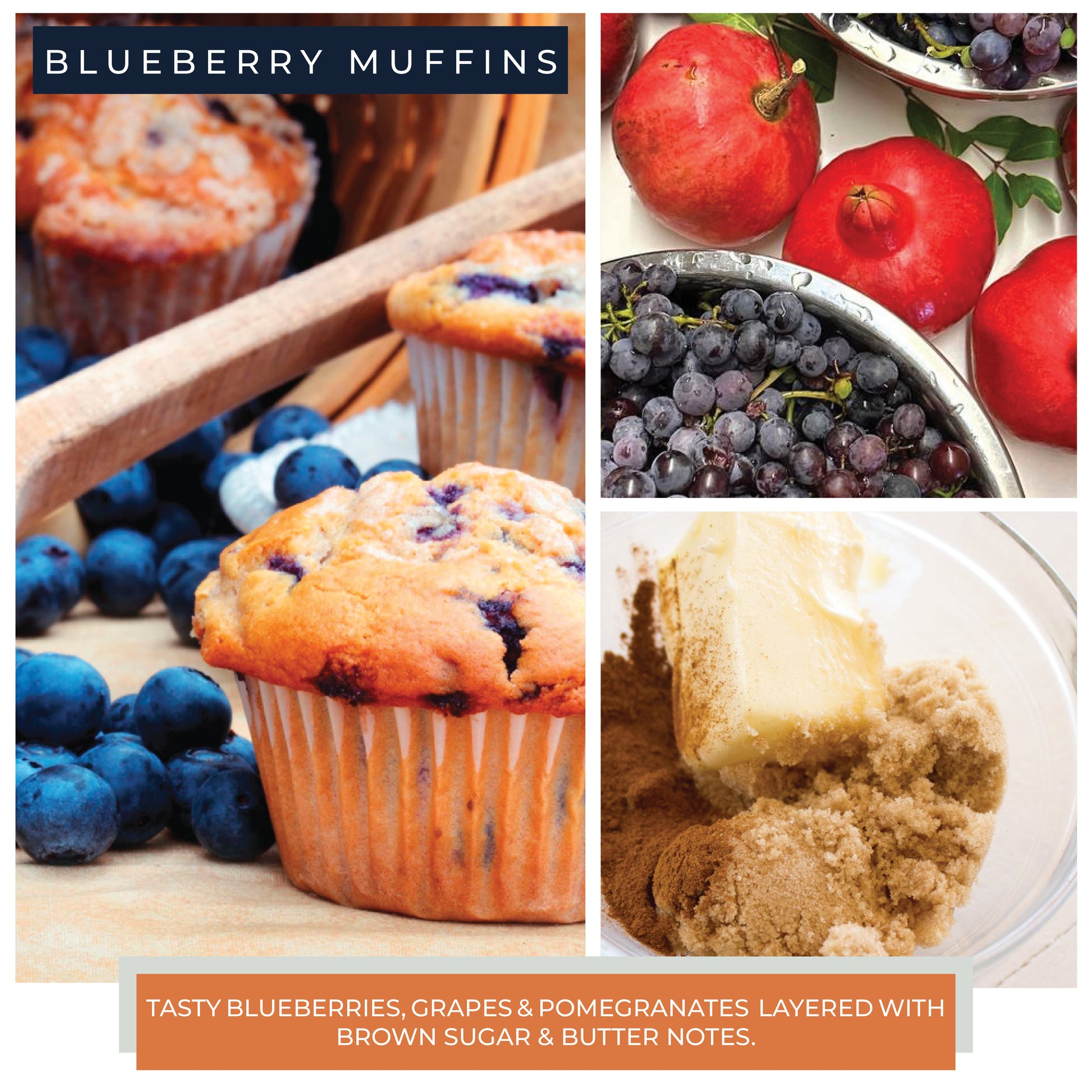 Blueberry Muffins - 6 oz Cheerful Candle