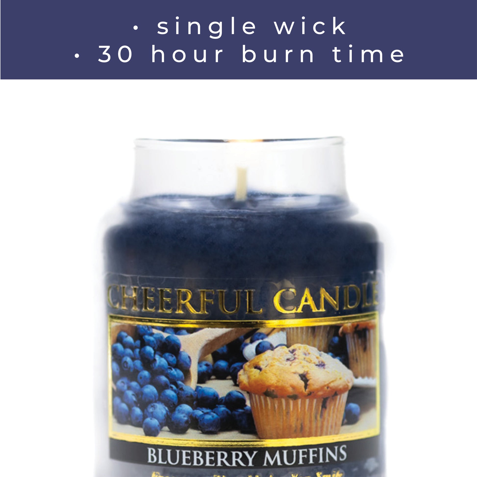 Blueberry Muffins - 6 oz Cheerful Candle