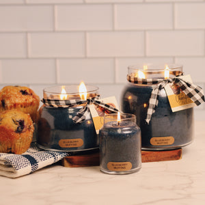 Blueberry Muffins - 34 oz, Double Wick, Papa Jar