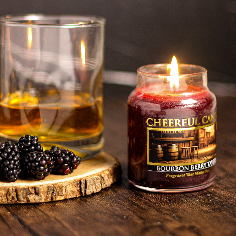 Bourbon Berry Tavern - 6 oz Cheerful Candle