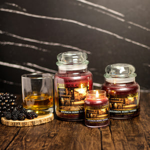 Bourbon Berry Tavern - 24 oz Cheerful Candle