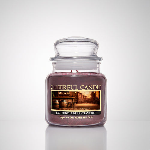 Bourbon Berry Tavern Scented Candle -16 oz, Double Wick, Cheerful Candle