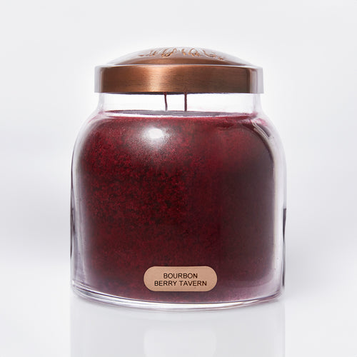 Bourbon Berry Tavern Scented Candle - 34 oz, Double Wick, Papa Jar