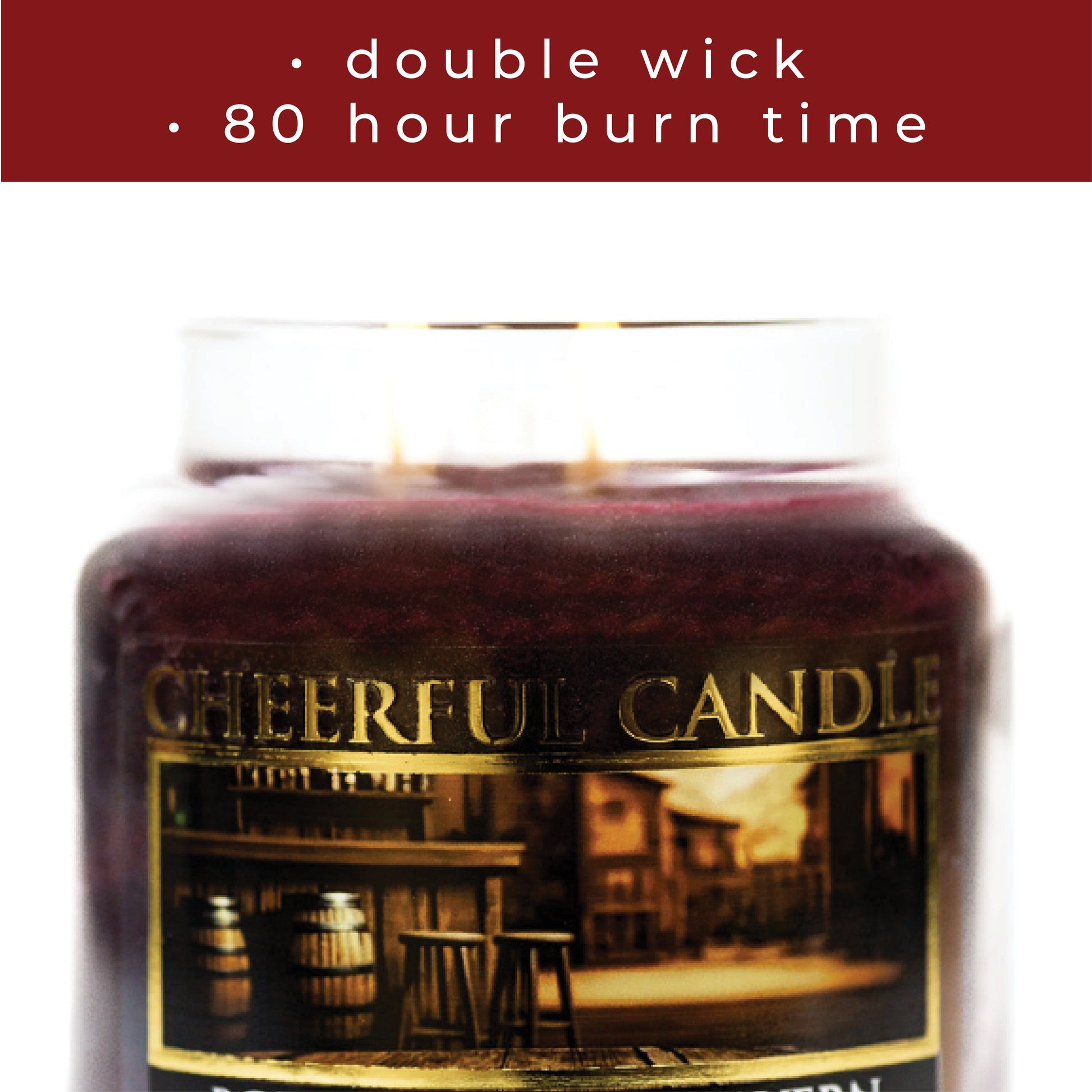 Bourbon Berry Tavern - 16 oz Cheerful Candle