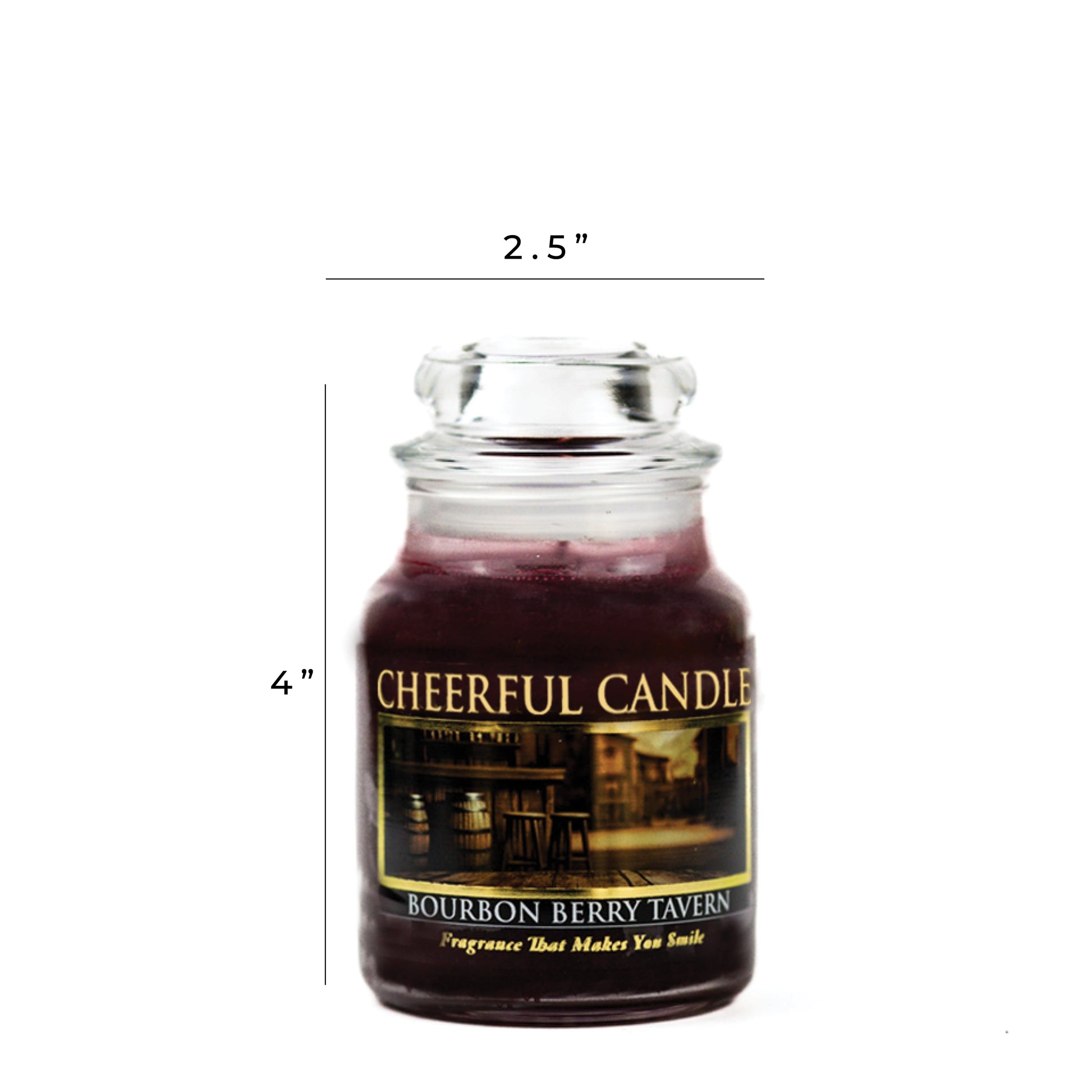 Bourbon Berry Tavern - 6 oz Cheerful Candle