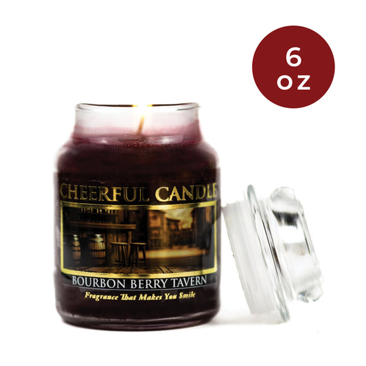 Bourbon Berry Tavern - 6 oz Cheerful Candle