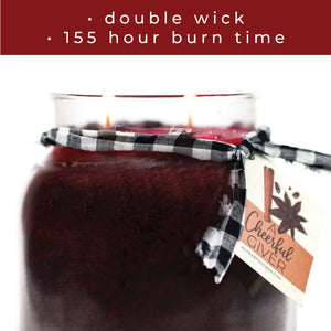 Bourbon Berry Tavern - 34 oz Papa Candle