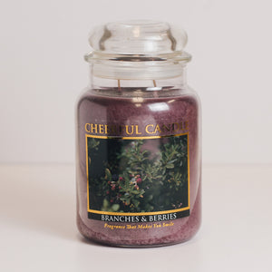 Branches & Berries - 24 oz Cheerful Candle