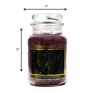 Branches & Berries - 24 oz Cheerful Candle