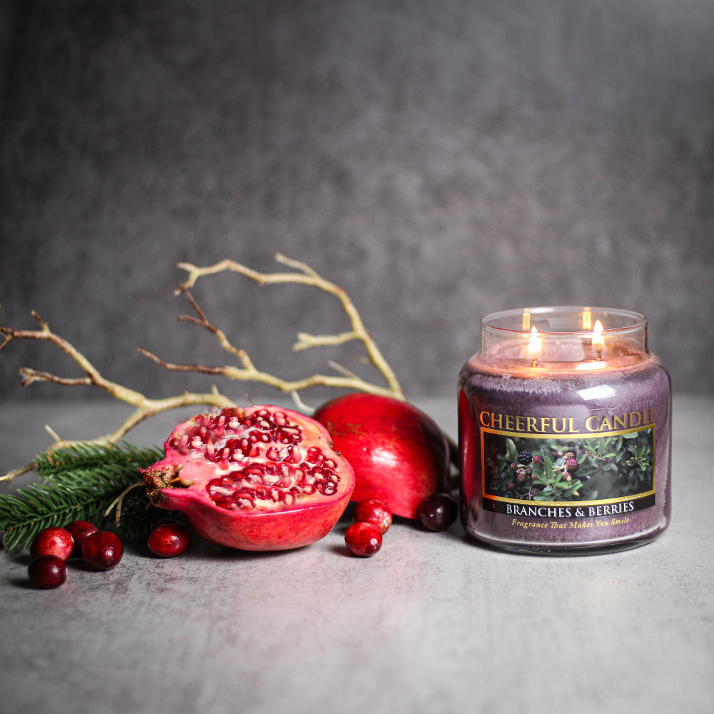 Branches & Berries - 16 oz Cheerful Candle