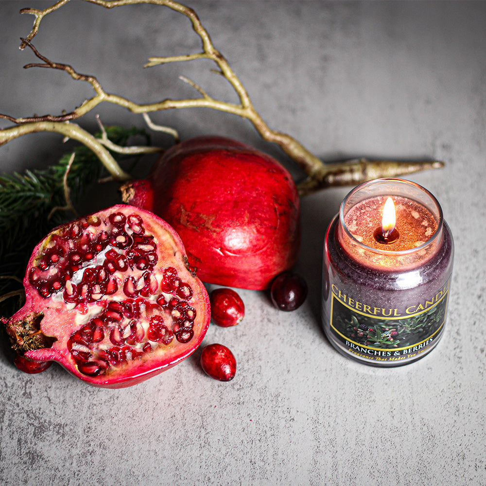 Branches & Berries - 6 oz Cheerful Candle