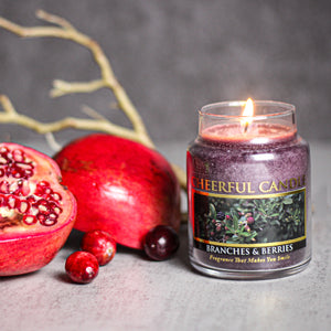 Branches & Berries - 6 oz Cheerful Candle