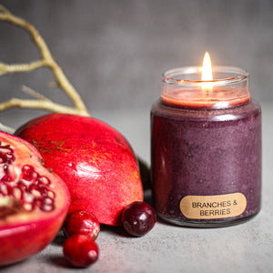 Branches & Berries - 6 oz Baby Candle