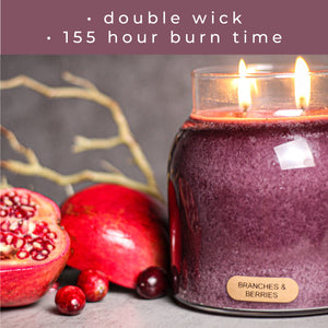 Branches & Berries - 34 oz Papa Candle