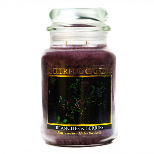 Branches & Berries - 24 oz Cheerful Candle
