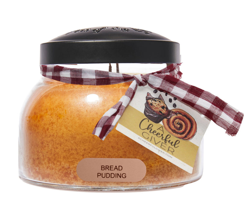 Bread Pudding Scented Candle - 22 oz, Double Wick, Mama Jar