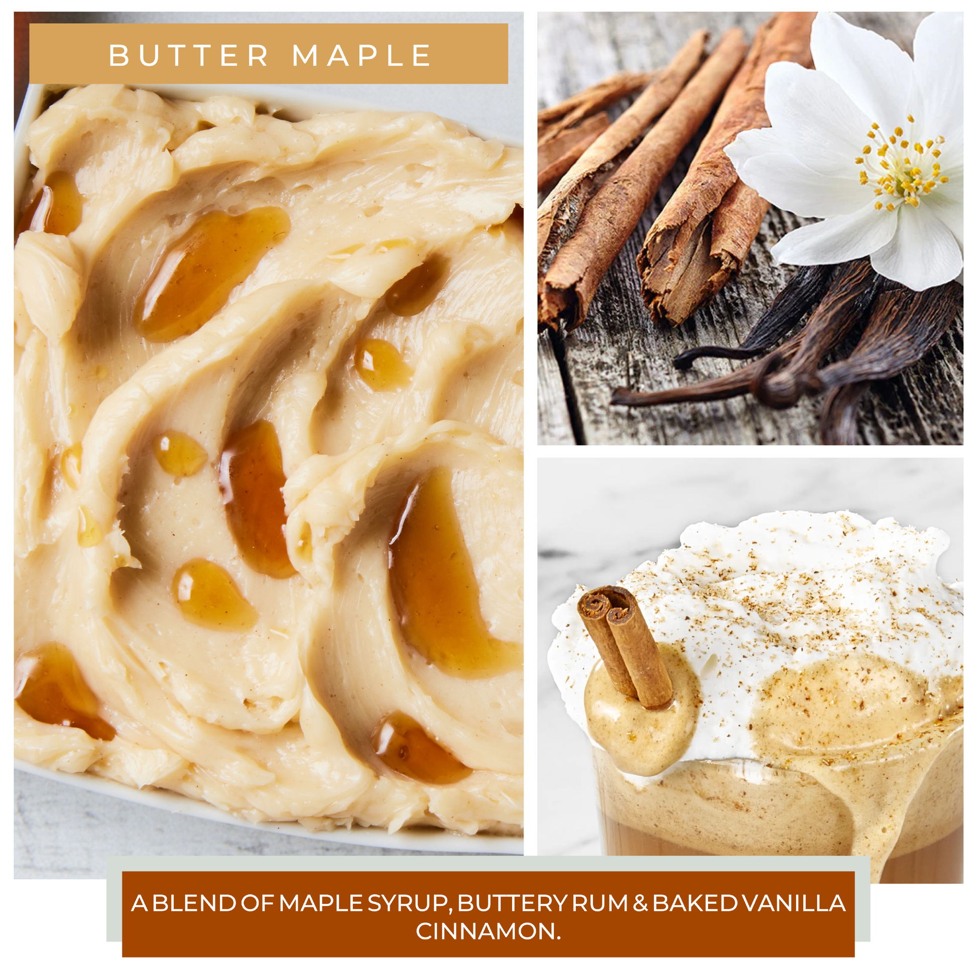 Butter Maple - 6 oz Baby Candle