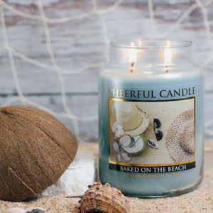Baked on the Beach - 24 oz Cheerful Candle
