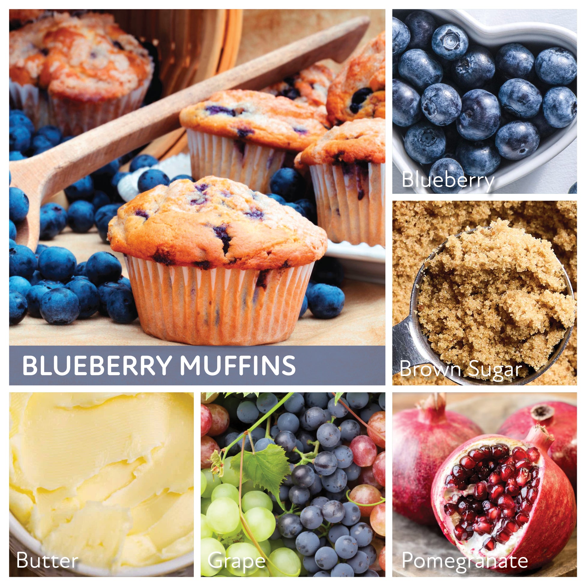 Blueberry Muffins - 6 oz Cheerful Candle