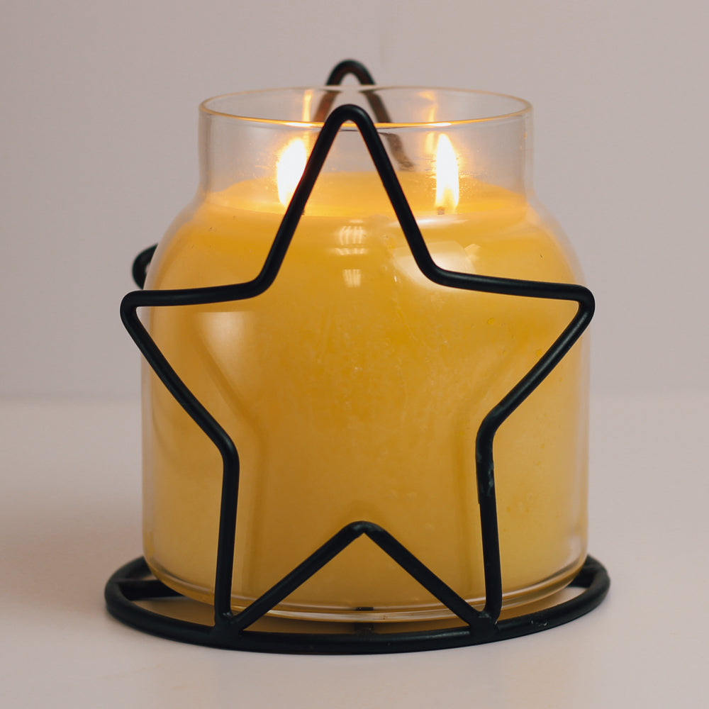 Star - Candle Jar Holder