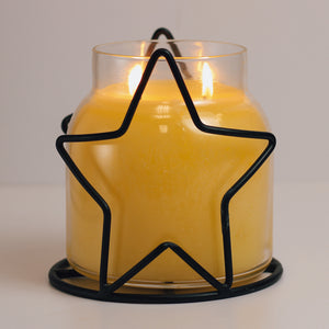 Star - Candle Jar Holder